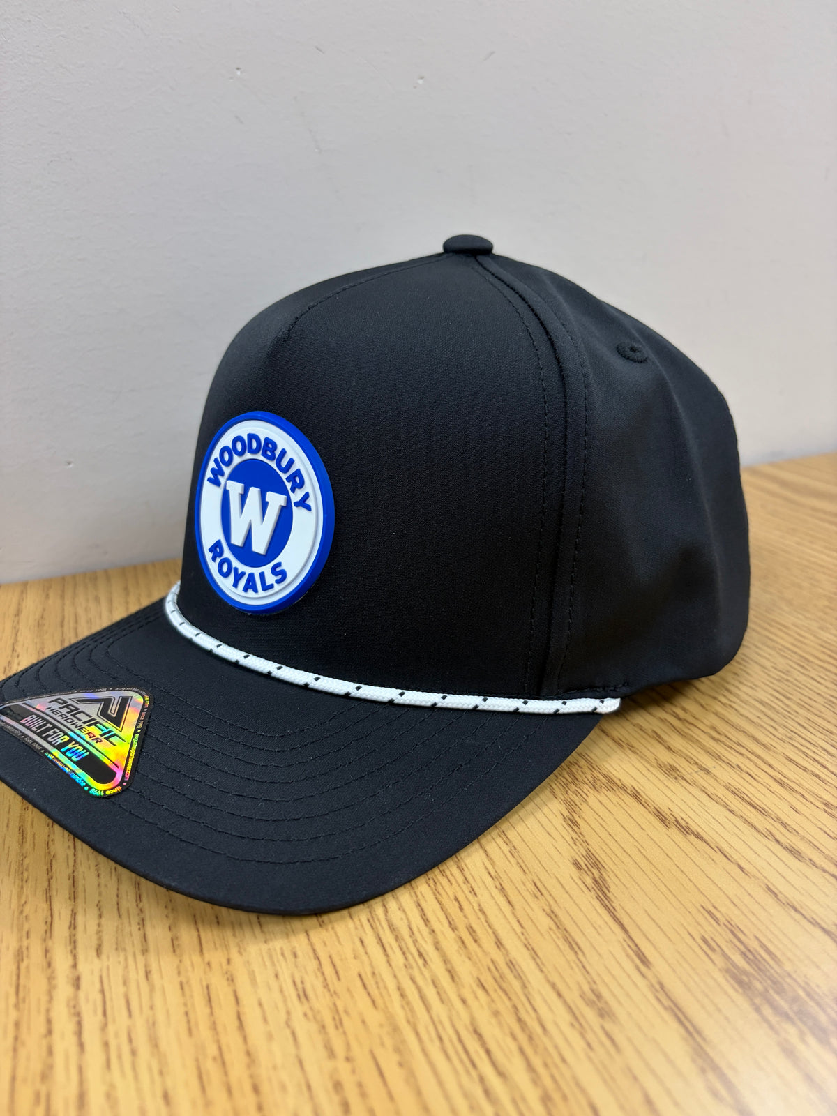 Woodbury Royals Rubber Patch Hat-Advanced Sportswear
