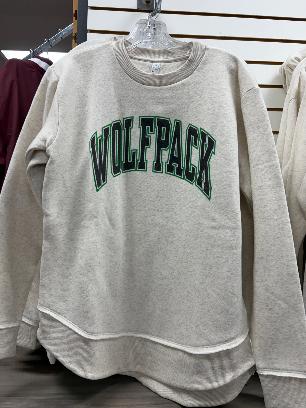 Wolfpack Vintage LAT Women's Crewneck-Crew Necks-Advanced Sportswear