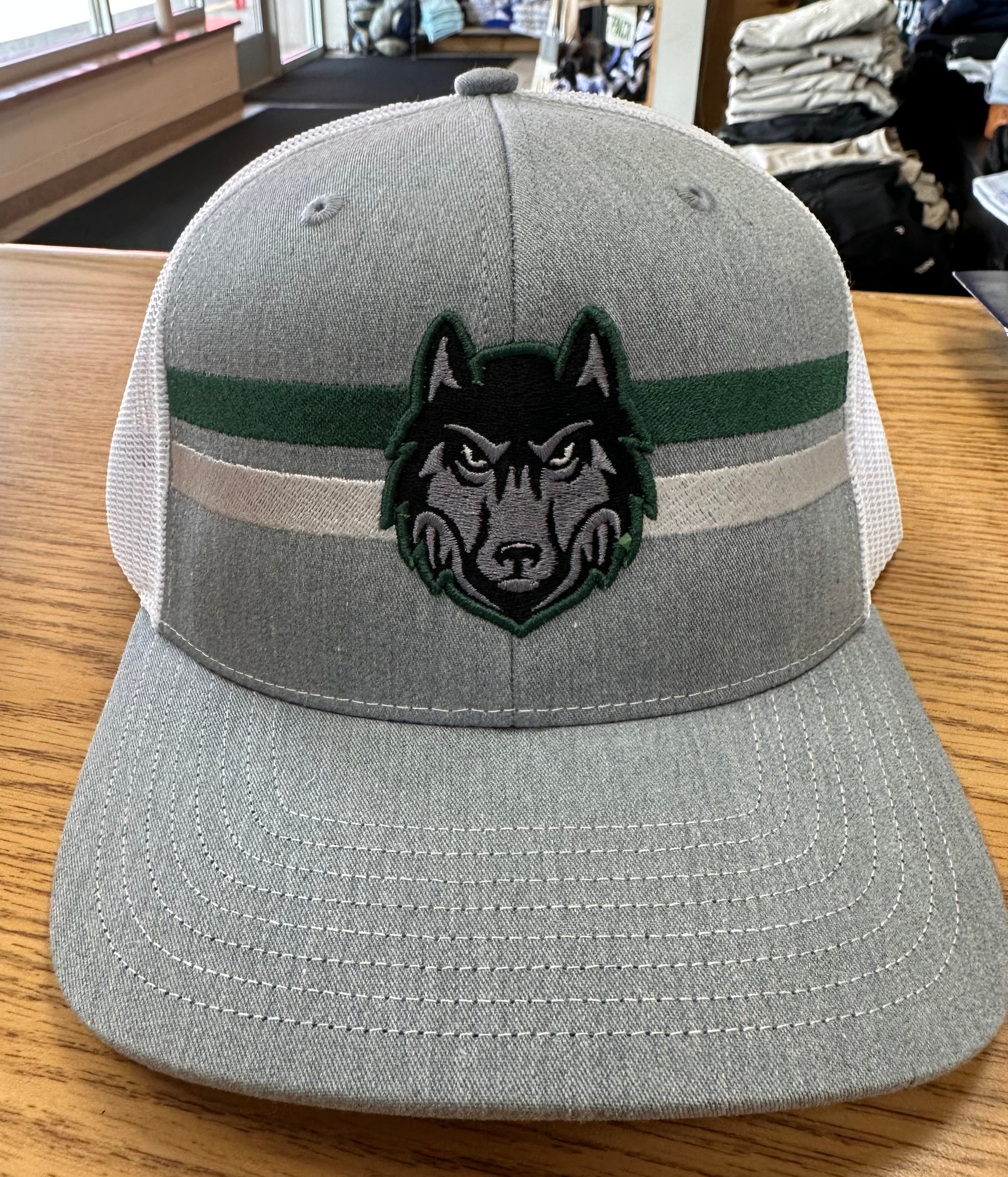 Wolfhead Hockey Stripe 112 Hat-Hats-Advanced Sportswear