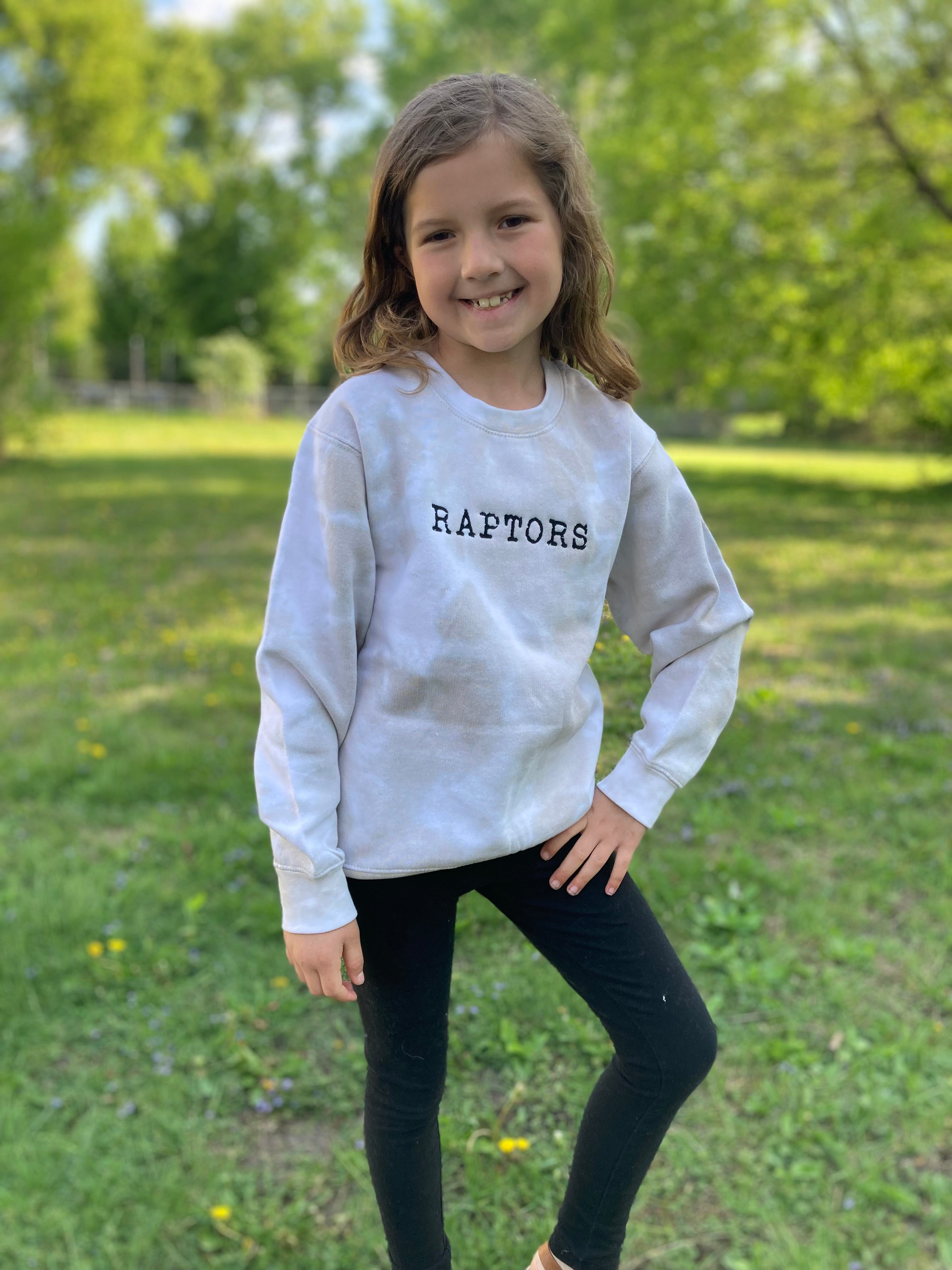 East Ridge Raptors Youth Enza Tie Dye Crewneck-Crew Necks-Advanced Sportswear