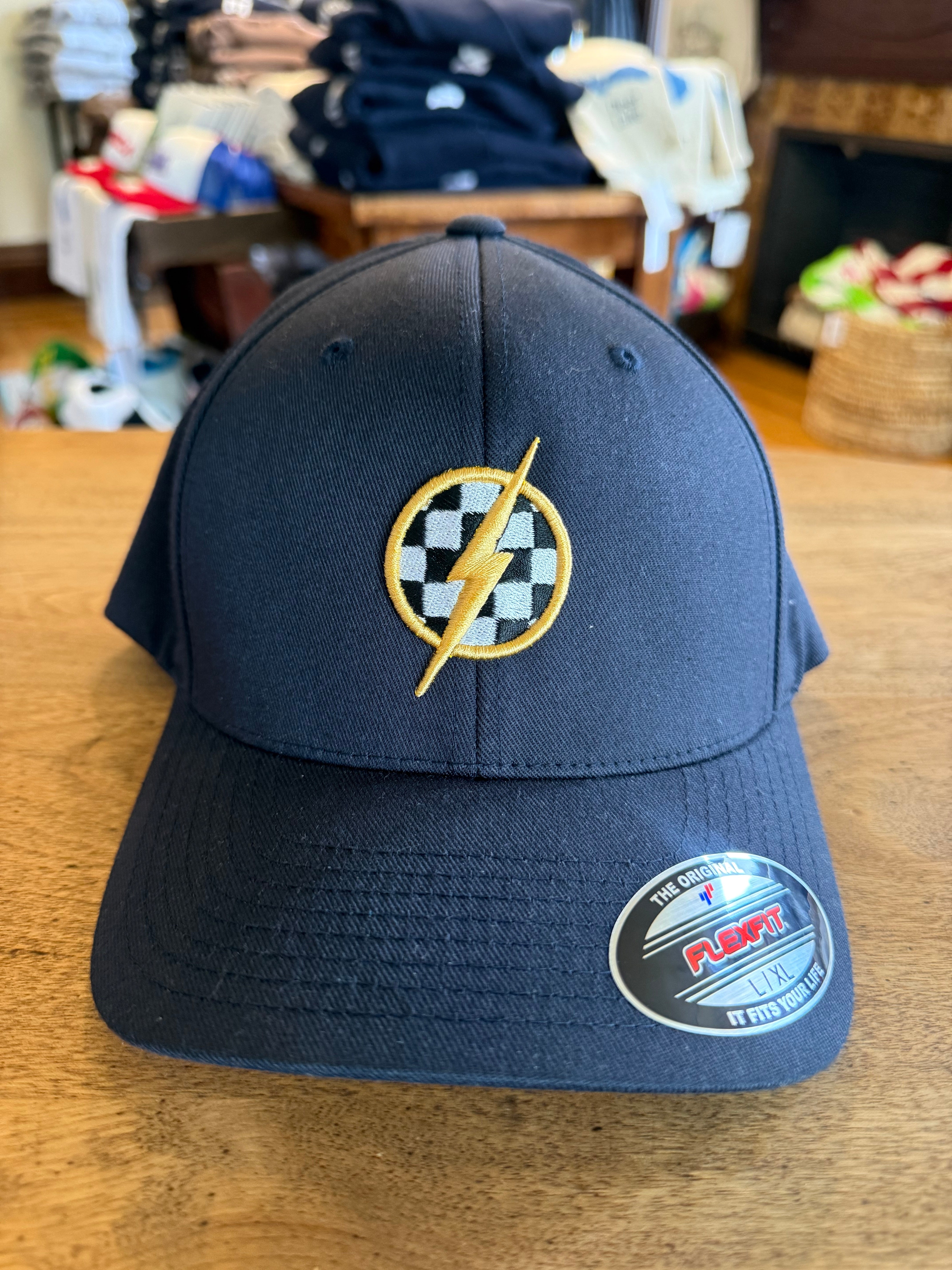 Tower House Puff Circle Fitted hat-Hats-Advanced Sportswear