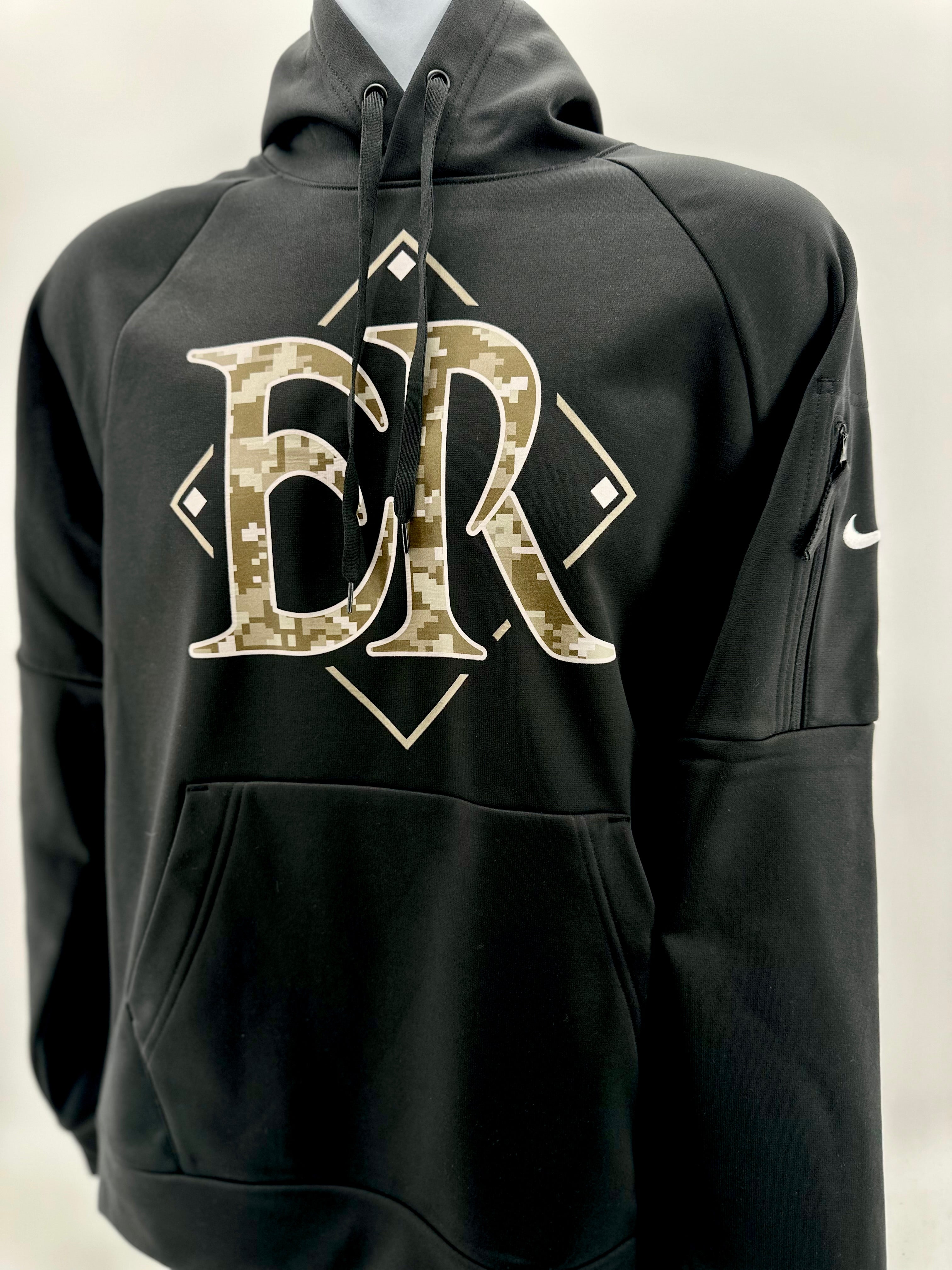 ER Digital Baseball Nike Hoodie-Hoodies-Advanced Sportswear