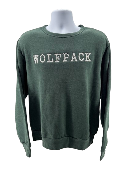 Cottage Grove Wolfpack Distressed Bella Canvas Crewneck-Advanced Sportswear