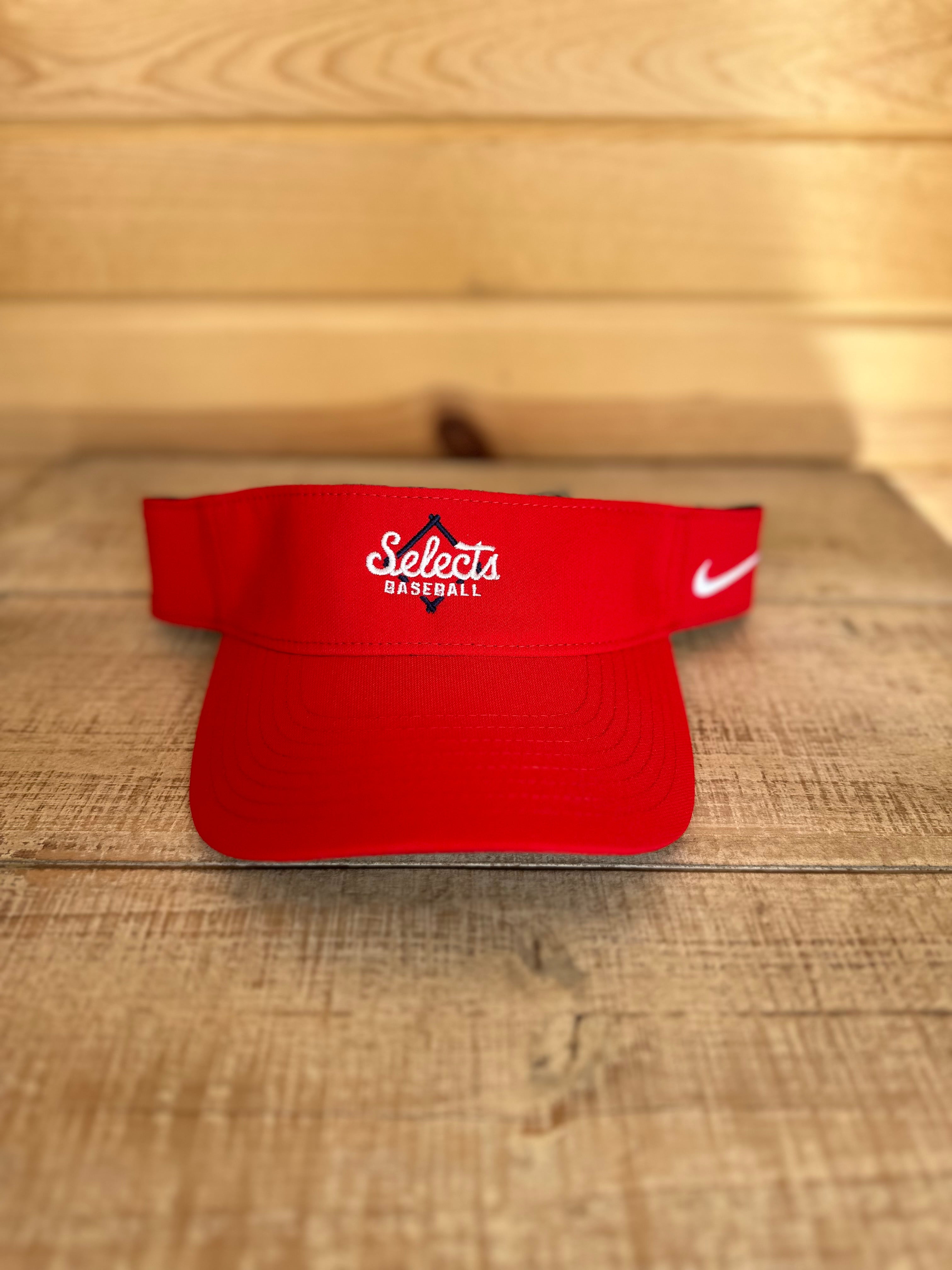 Selects Nike Dri-FIT Team Performance Visor-Hats-Advanced Sportswear