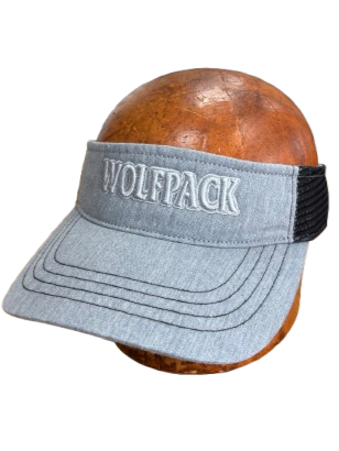 WOLFPACK RICHARDSON 712 TRUCKER VISOR-Hats-Advanced Sportswear