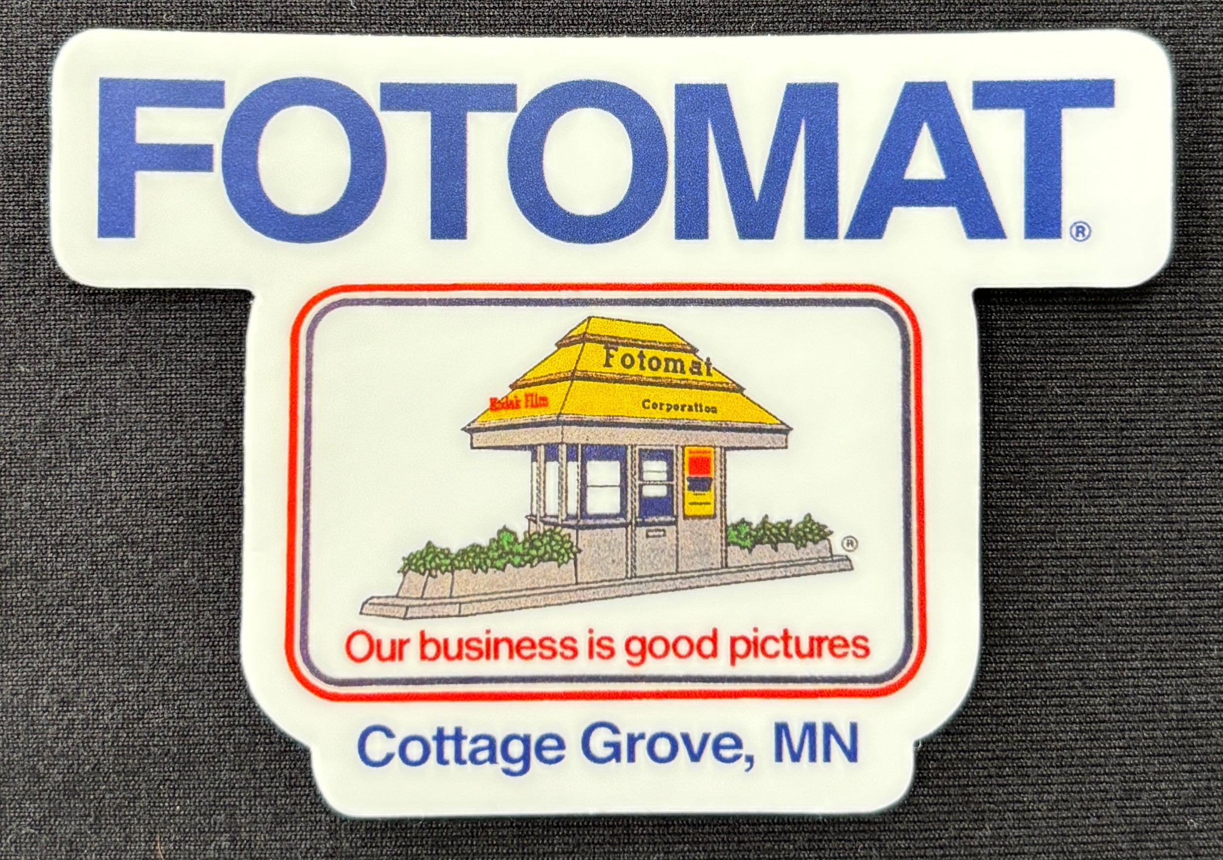 FOTOMAT THROWBACK STICKER-Stickers-Advanced Sportswear