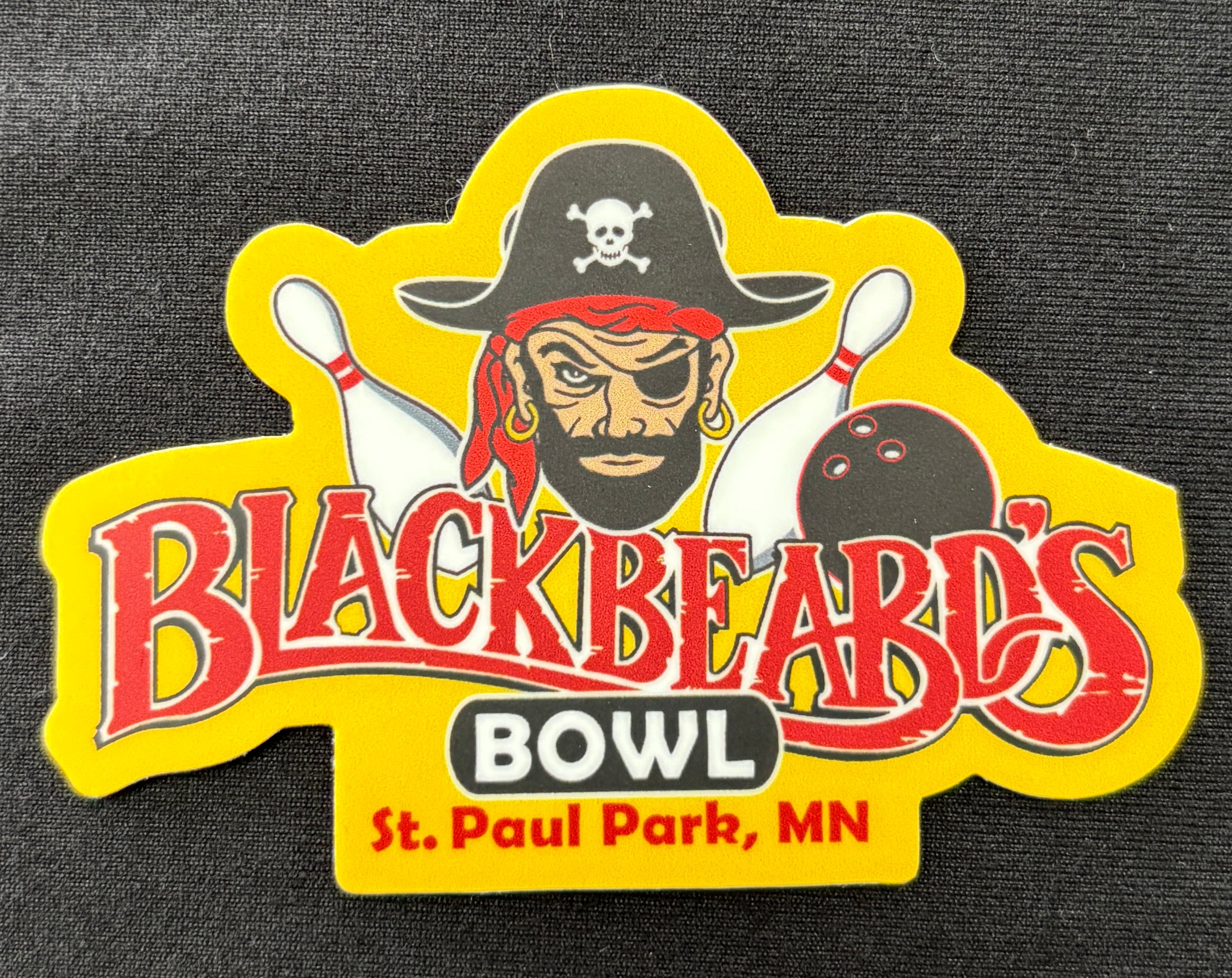 Blackbeard Sticker BLACKBEARD'S THROWBACK STICKER