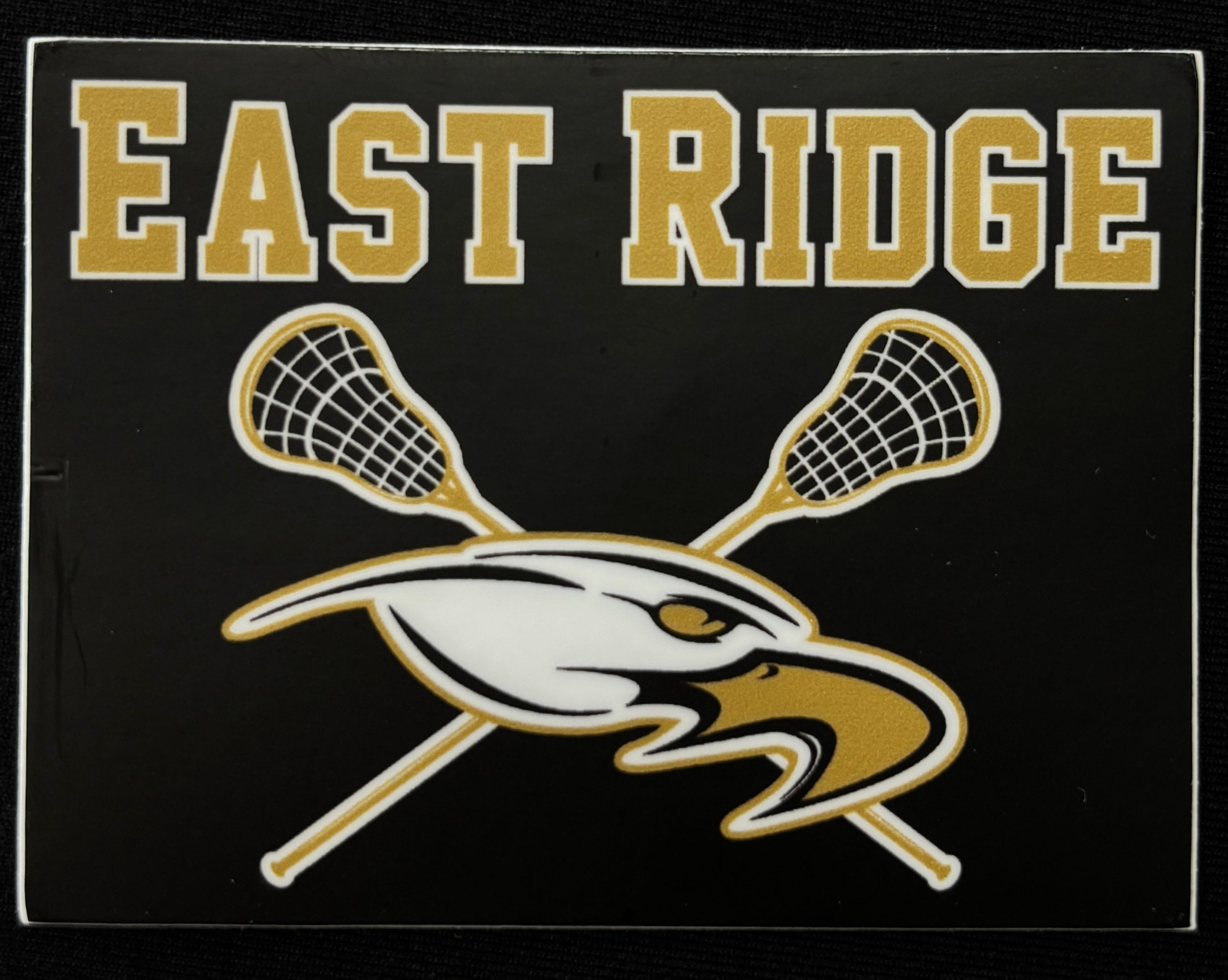EAST RIDGE LACROSSE STICKER
