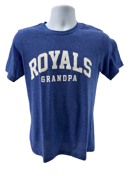 Royals Grandpa Arched Tee-TShirts-Advanced Sportswear