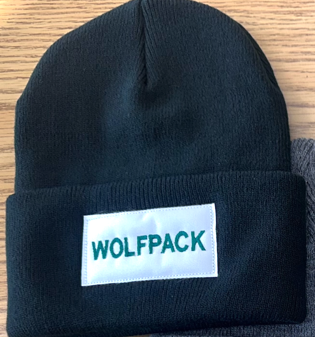 Wolfpack Patch Beanie-Hats-Advanced Sportswear