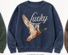 Tower House Lucky Duck Comfort Colors Crewneck