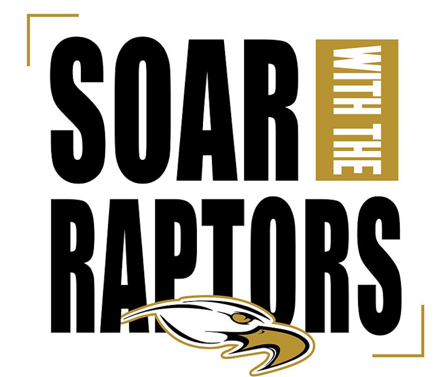 RAPTORS SOAR Next Level Apparel® Unisex Tri-Blend Tee-T'shirt-Advanced Sportswear