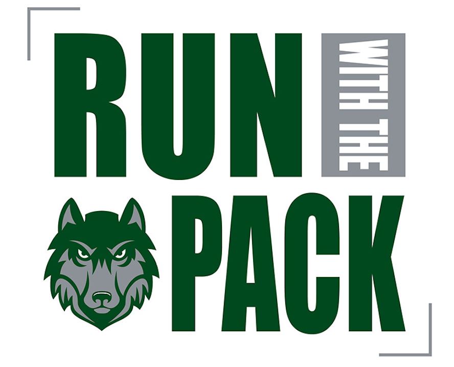 WOLFPACK RUN THE PACK Next Level Apparel® Unisex Tri-Blend Tee-T'shirt-Advanced Sportswear