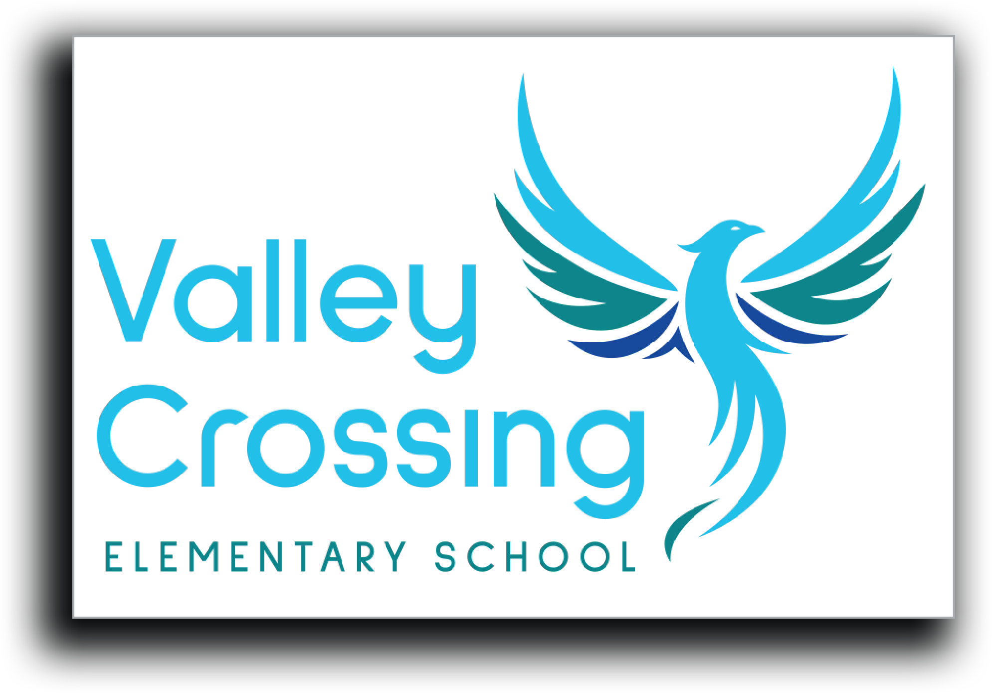 Valley Crossing Elementary School Sticker-Stickers-Advanced Sportswear