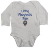 Little Royals Fan Infant Long Sleeve Onesie-Baby & Toddler-Advanced Sportswear