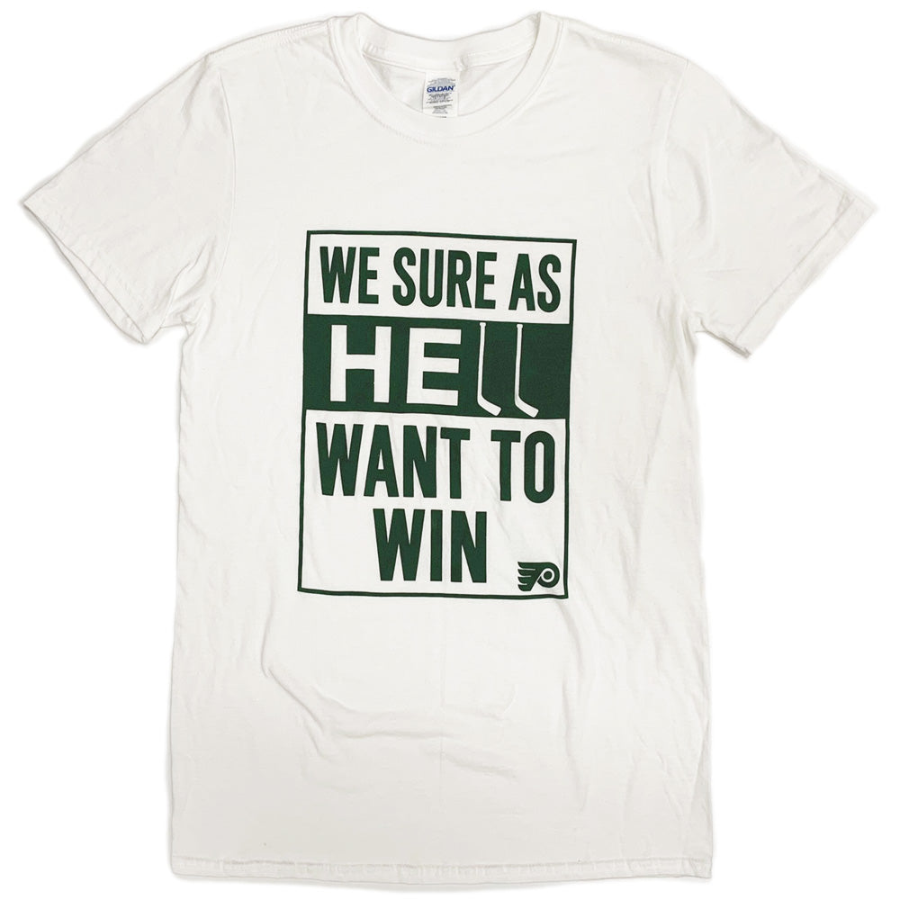 PARK HOCKEY WE SURE AS HELL WANT TO WIN T-CLEARANCE-TShirts-Advanced Sportswear