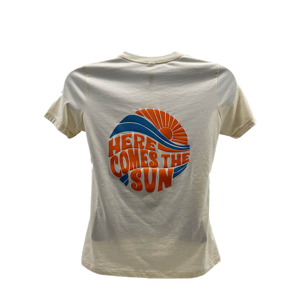 Here Comes the Sun Ladies Relaxed Tee-TShirts-Advanced Sportswear