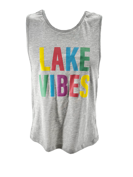 Lake Vibes Women's Jersey Muscle Tank-Tank-Advanced Sportswear