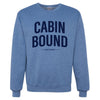 CABIN BOUND WI JERZEES - NuBlend® Crewneck Sweatshirt-Crew Necks-Advanced Sportswear