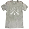 MN CROSSED OARS BELLA+CANVAS ® Unisex Jersey Short Sleeve Tee-T'shirt-Advanced Sportswear