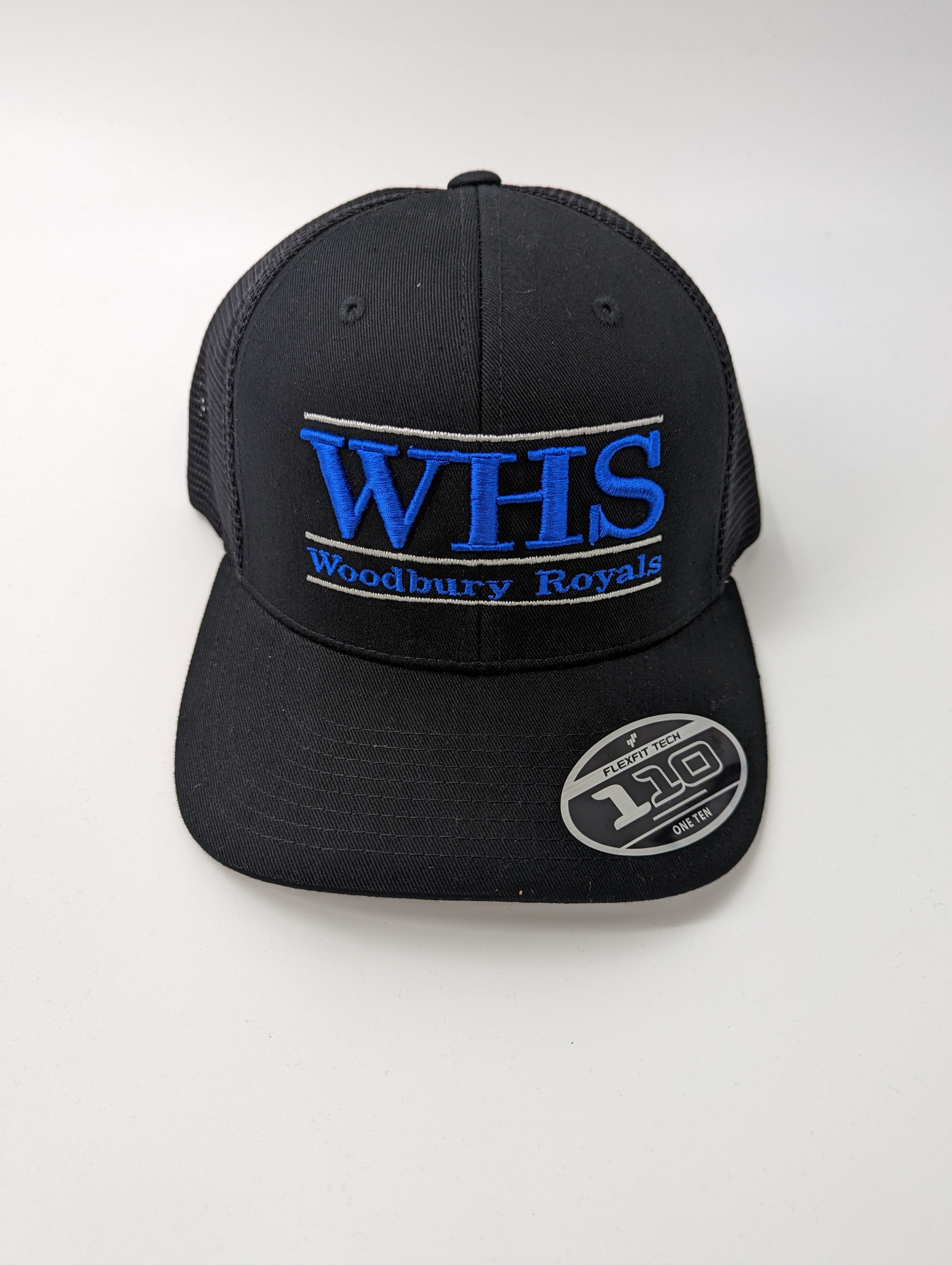 WHS Puff Flexfit 110 Mesh-Back Hat-Hats-Advanced Sportswear