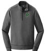 P WOLFPACK New Era® Tri-Blend Fleece 1/4-Zip Pullover-CLEARANCE-1/4 ZIP-Advanced Sportswear