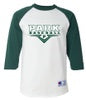 PARK BASEBALL P Champion - Three-Quarter Raglan Sleeve Baseball T-Shirt-3/4 sleeve-Advanced Sportswear