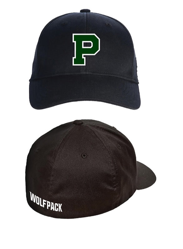 PUFF "P" Port Authority® Flexfit® Cap-Hats-Advanced Sportswear